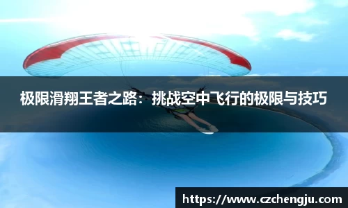 极限滑翔王者之路：挑战空中飞行的极限与技巧